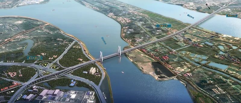 高铁“八纵八横”与资阳“十纵十横”相切线——公铁两用隆兴大桥建设全力推动